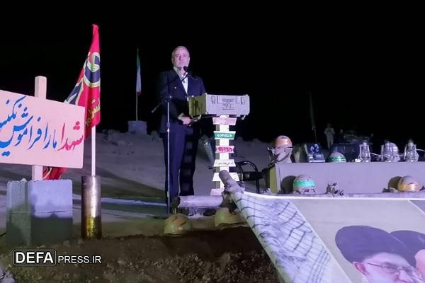 یادواره شهدای روستای گوگچین در خراسان جنوبی