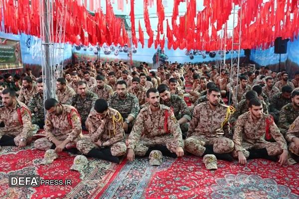 بزرگداشت شهدا و تجلیل از سربازان در چهارمین روز از دومین کنگره ۳۰۰۰ شهید استان سمنان