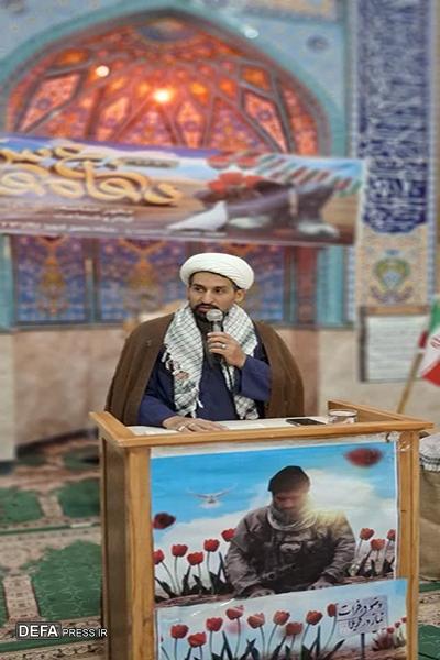 مراسم گرامی‌داشت هفته دفاع مقدس و تجلیل از خانواده شهدا در مسجد حضرت ابوالفضل (ع) فردیس