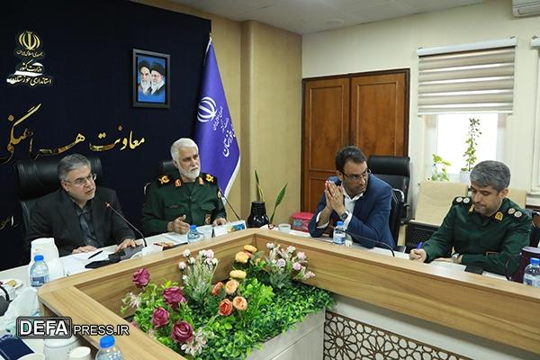 نشست هم اندیشی حوزه عمران مراکز فرهنگی و یادمان‌های دفاع مقدس در خوزستان