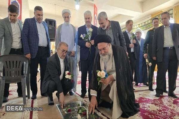 تجدید میثاق مسئولان کهگیلویه و بویراحمد با آرمان‌های شهدا در هفته دفاع مقدس+ تصاویر