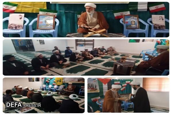 روحانیت در کنار رزمندگان اسلام از ارزش‌های الهی دفاع کردند