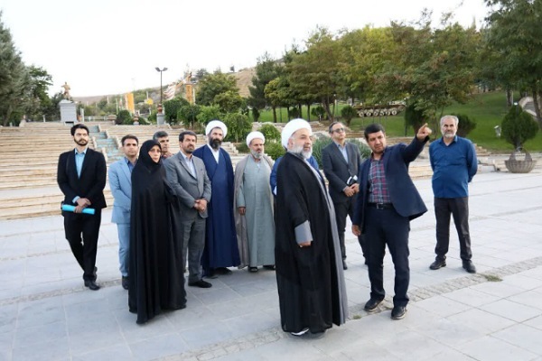 بازدید رئیس سازمان هیأت‌ها و تشکل‌های دینی از موزه دفاع مقدس و مقاومت همدان + تصاویر