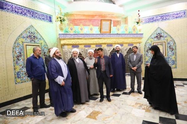بازدید رئیس سازمان هیأت‌ها و تشکل‌های دینی از موزه دفاع مقدس و مقاومت همدان + تصاویر