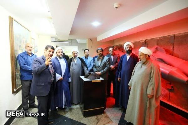 بازدید رئیس سازمان هیأت‌ها و تشکل‌های دینی از موزه دفاع مقدس و مقاومت همدان + تصاویر
