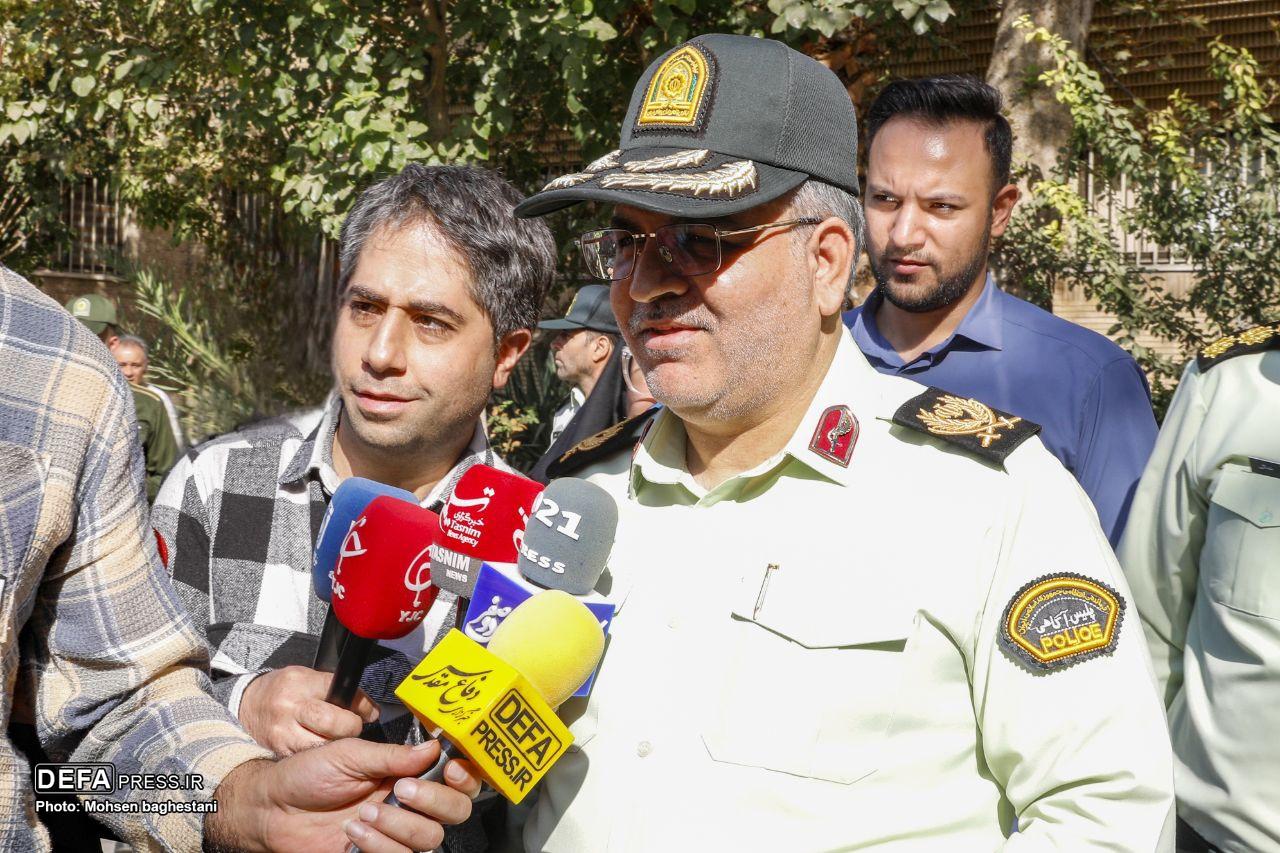سردار گودرزی: جرایم خشن ۳۰ درصد در پایتخت کاهش داشته است سردار گودرزی: جرایم خشن ۳۰ درصد در پایتخت کاهش داشته است