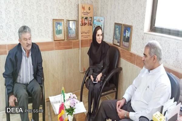 میز خدمت ویژه ایثارگران تیپ ۱۱۶ شهید صفوی قزوین برگزار شد
