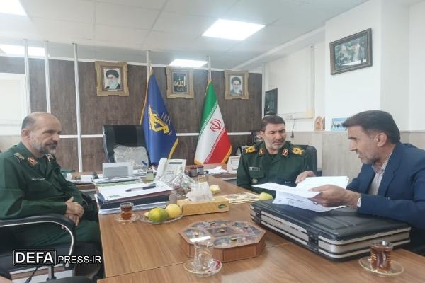 روز‌های پرکار فرمانده سپاه فتح کهگیلویه و بویراحمد در تهران+ تصاویر