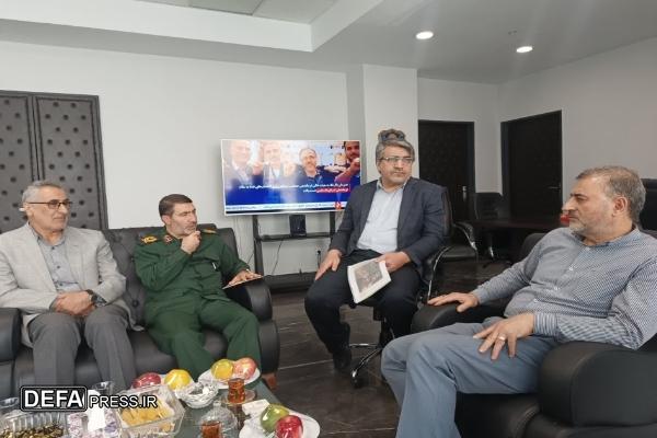 روز‌های پرکار فرمانده سپاه فتح کهگیلویه و بویراحمد در تهران+ تصاویر