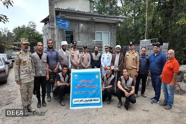 اعزام گروه جهادی شهید انشایی به روستای خیرسر نوشهر+ تصاویر