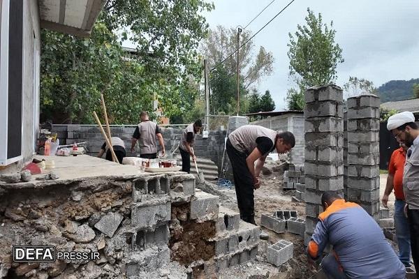 اعزام گروه جهادی شهید انشایی به روستای خیرسر نوشهر+ تصاویر