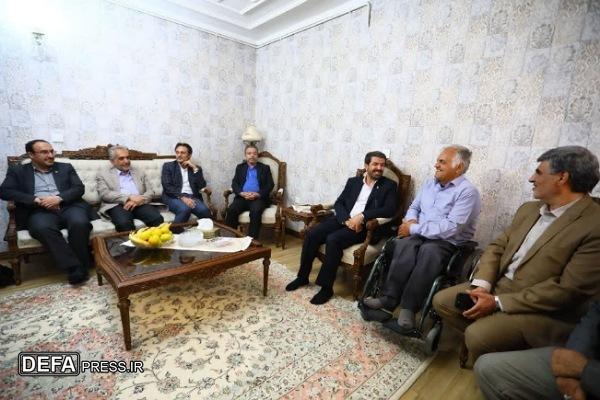 دیدار استاندار همدان با خانواده ایثارگران + تصاویر
