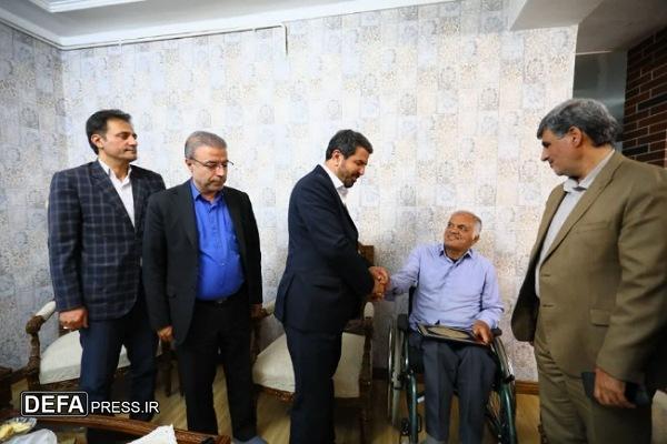 دیدار استاندار همدان با خانواده ایثارگران + تصاویر
