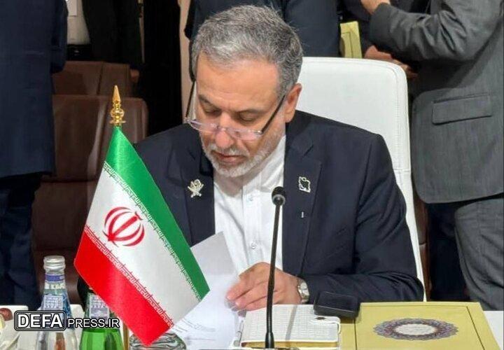 عراقچی از شورای امنیت سازمان ملل خواست مسئولانه عمل کنند