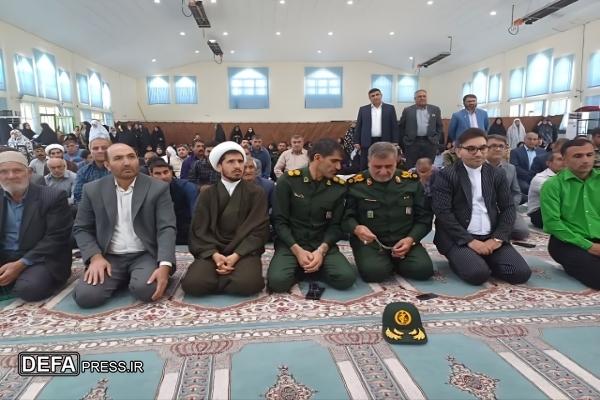 آیین گرامیداشت هفته دفاع مقدس در مارگون + تصاویر