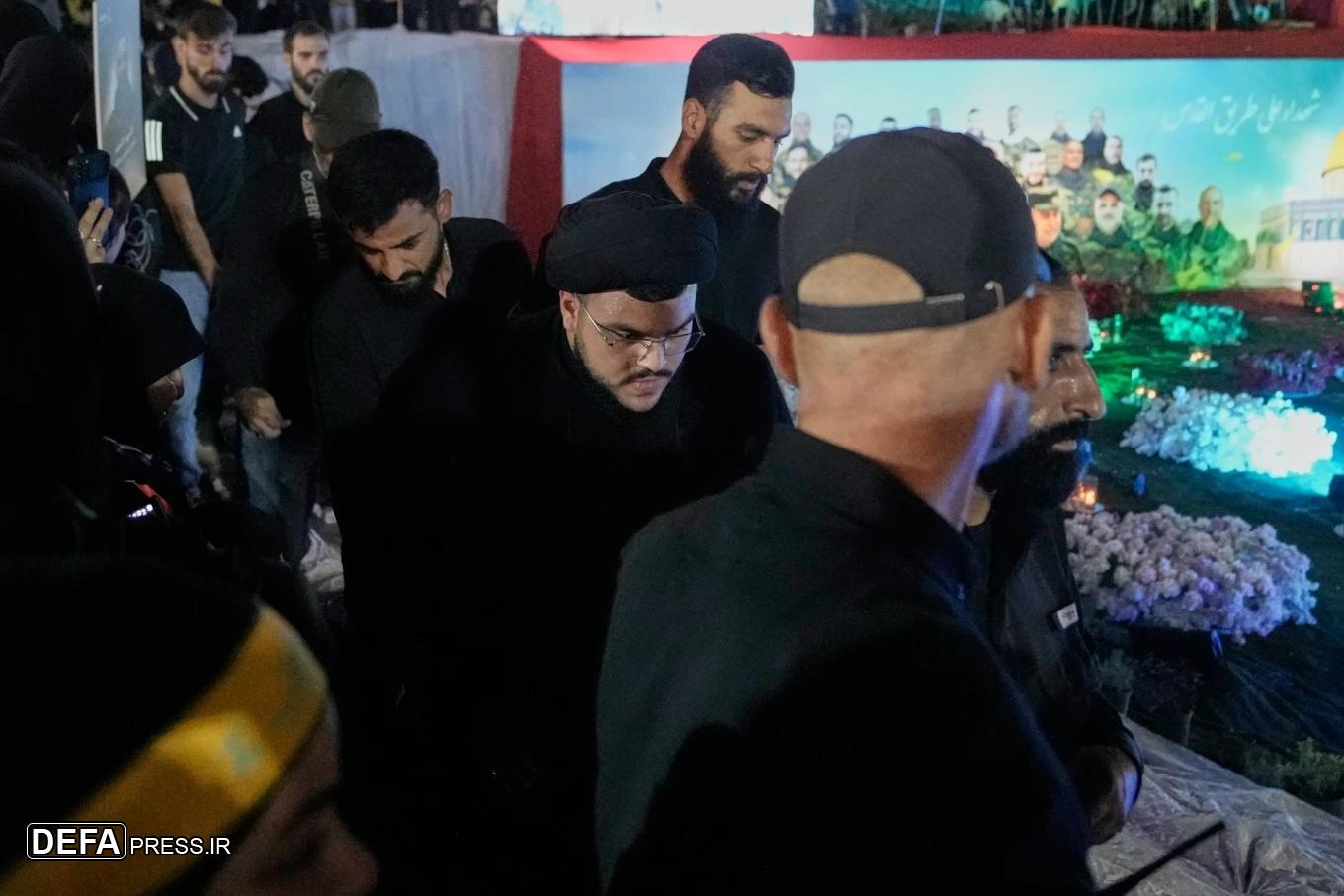 حال و هوای لبنان در نخستین سالگرد شهادت سید حسن نصرالله+ تصاویر