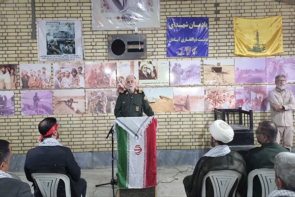 سردار مرادحاجتی: دفاع مقدس گنجینه‌ای تمام نشدنی برای نسل امروز و آینده است