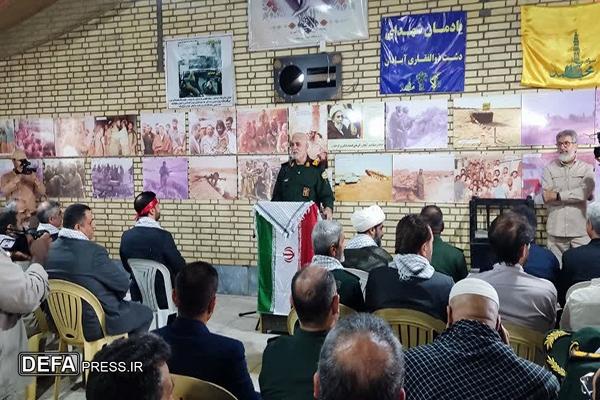 سردار مرادحاجتی: دفاع مقدس گنجینه‌ای تمام نشدنی برای نسل امروز و آینده است