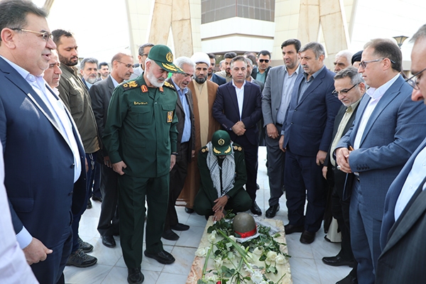 گرامیداشت هفته دفاع مقدس در استانداری خوزستان