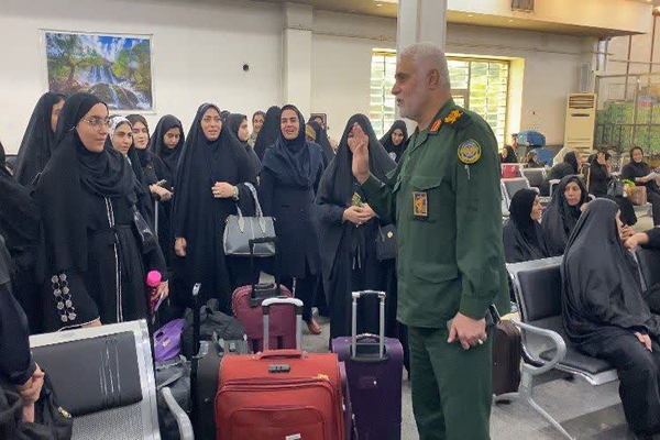 اعزام یک کاروان زیارتی از دانش آموزان دختر خوزستان به مشهد مقدس