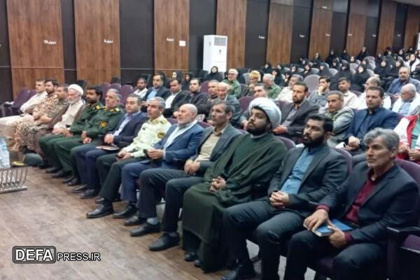 همزمان با هفته دفاع مقدس از بسیجیان فعال شهرستان گرمه تجلیل شد