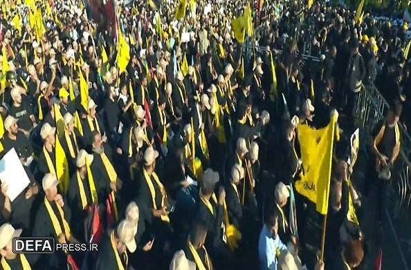 لحظه به لحظه با اولین سالگرد شهیدان نصرالله و صفی‌الدین در بیروت