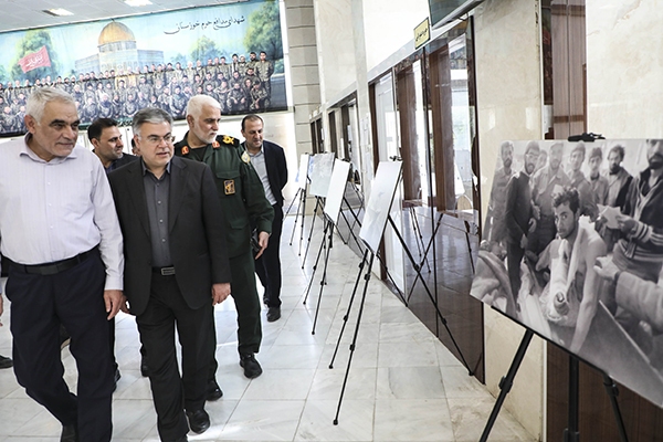 برپایی نمایشگاه گروهی عکس هشت سال دفاع مقدس در خوزستان