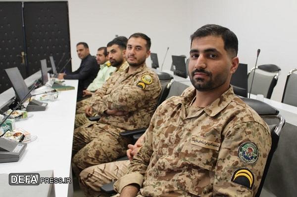 آیین تجلیل از سربازان وظیفه در اداره کل حفظ آثار و نشر ارزش‌های دفاع مقدس و مقاومت چهارمحال و بختیاری برگزار شد