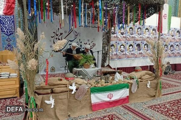 برگزاری یادواره ۲۹ شهید روستای دهسرخ+ تصاویر
