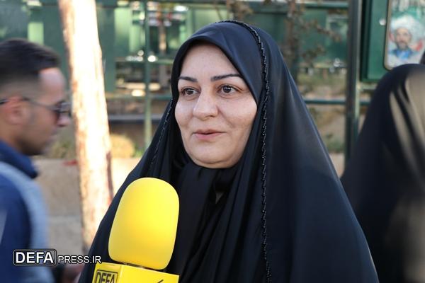 همسر شهید سردار پاسدار کرمی: «ادامه‌دهنده راه شهدا باشیم و اجازه ندهیم خونشان پایمال شود»