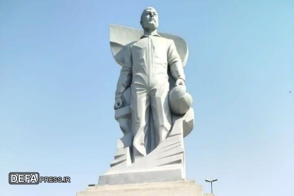 رونمایی از تندیس‌های شهیدان «حسن‌پور» و «لشگری» در قزوین