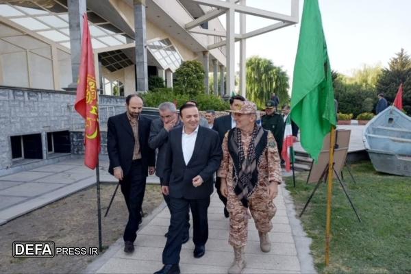 تجلیل از یک‌هزار و ۶۰۰ پیشکسوت و جانباز در رزمایش استانی قزوین