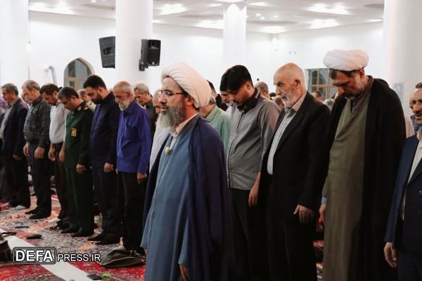مراسم گرامیداشت هفته دفاع مقدس و بزرگداشت شهید سید حسن نصرالله در نظرآباد برگزار شد