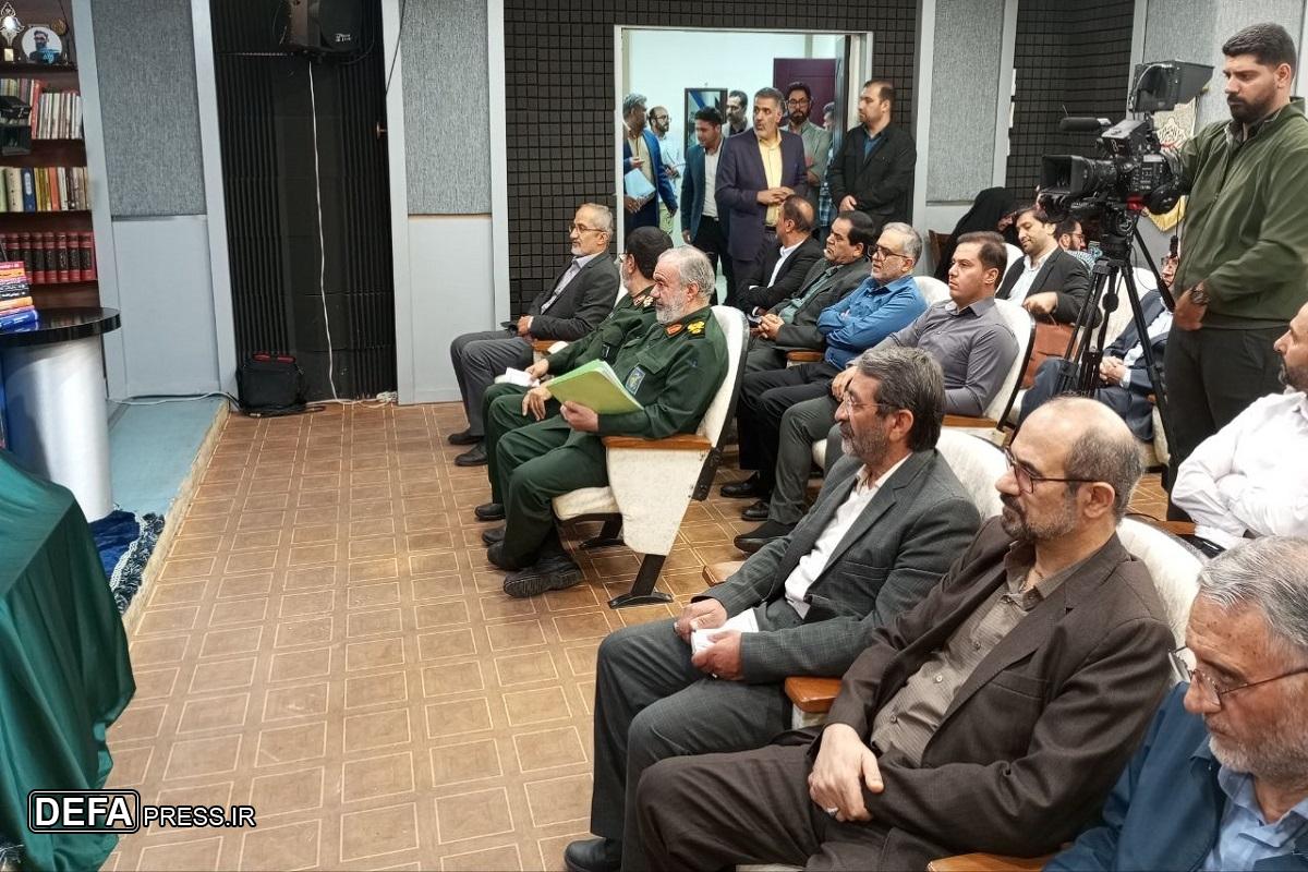 مراسم رونمایی از آثار جدید مرکز اسناد، تحقیقات و نشر معارف دفاع مقدس برگزار شد