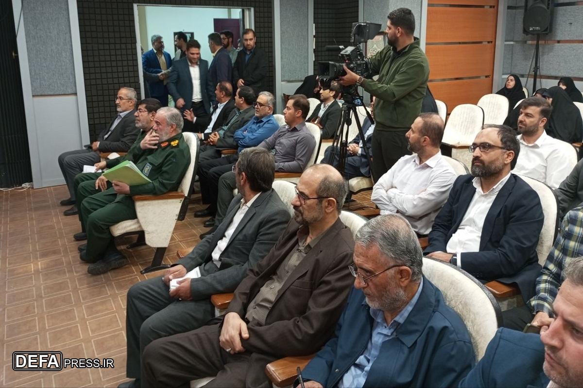 مراسم رونمایی از آثار جدید مرکز اسناد، تحقیقات و نشر معارف دفاع مقدس برگزار شد