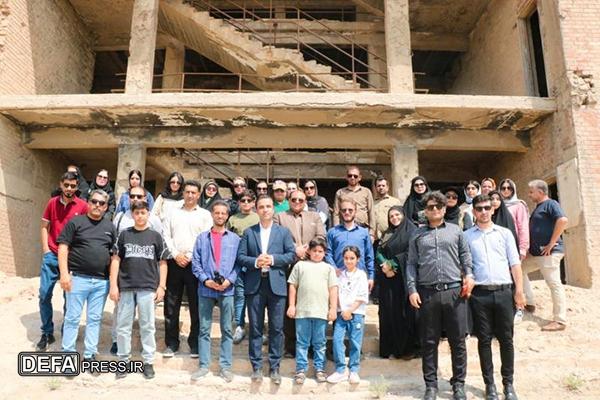 بازدید اصحاب رسانه خوزستان از ظرفیت‌های گردشگری دفاع مقدس خرمشهر