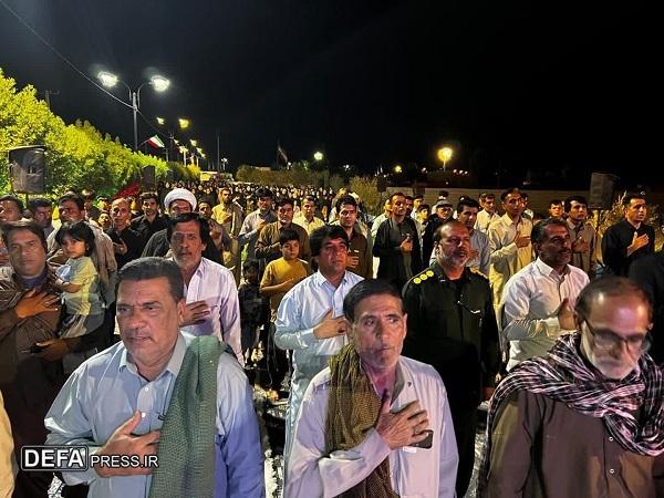 یادواره شهدای گمنام چاه‌دادخدا کرمان برگزار شد+تصاویر