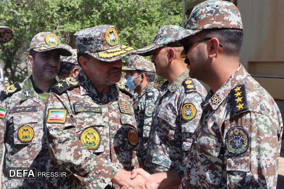 بازدید امیر صباحی‌فرد از گروه پدافند هوایی دزفول