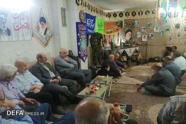 محفل انس رزمندگان ادوات لشکر ۲۱ امام رضا (ع) در مشهد+ تصاویر