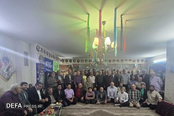 محفل انس رزمندگان ادوات لشکر ۲۱ امام رضا (ع) در مشهد+ تصاویر