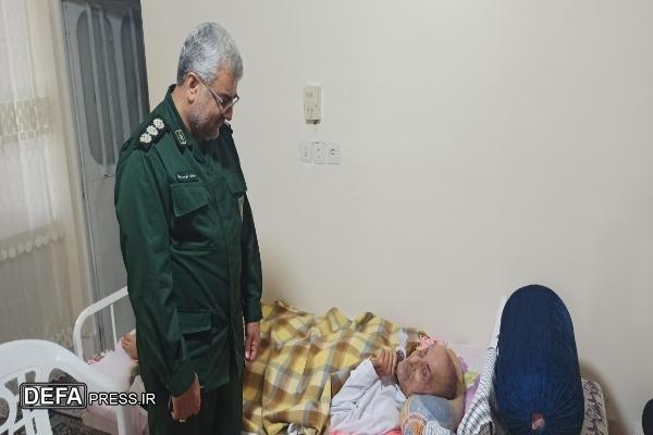 سرکشی مسئولان نظامی از جانباز دوران دفاع مقدس در باشت+ تصاویر
