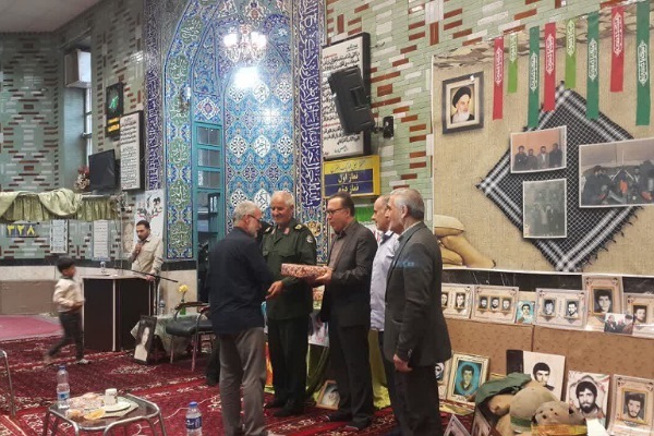 برگزاری یادواره شهدای منطقه کوچه مشکی همدان + تصاویر