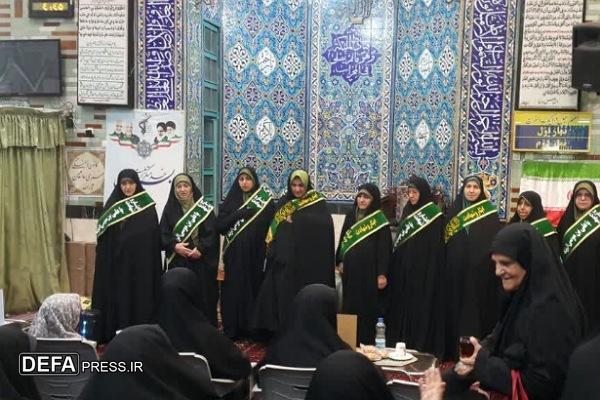 برگزاری یادواره شهدای منطقه کوچه مشکی همدان + تصاویر