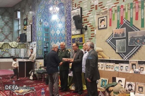 برگزاری یادواره شهدای منطقه کوچه مشکی همدان + تصاویر