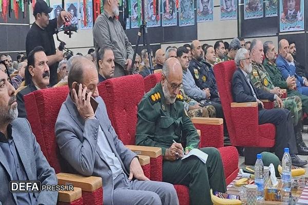 برگزاری آیین گرامیداشت شهدای جنگ 12 روزه در خرم آباد+ تصاویر