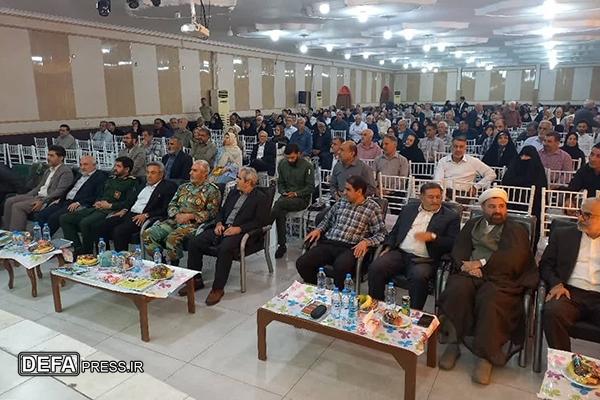 برگزاری آئین تجلیل از پیشکسوتان نیرو‌های مسلح در خوزستان