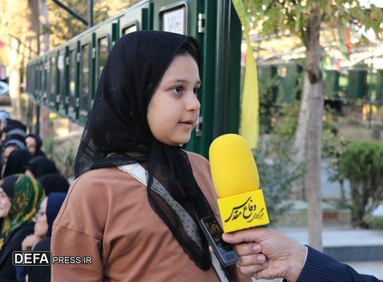 نورا قائم‌پناه: «افتخار می‌کنم دختر شهید هستم»