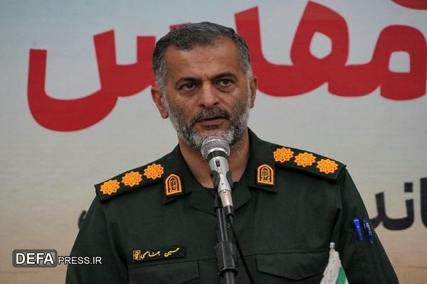 برگزاری مراسم گرامی‌داشت هفته دفاع مقدس در بندر امیرآباد