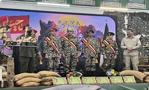 تصاویر/برگزاری مراسم شب های خاطره به مناسبت هفته دفاع مقدس در گلزار شهدای بهشت صادق بوشهر