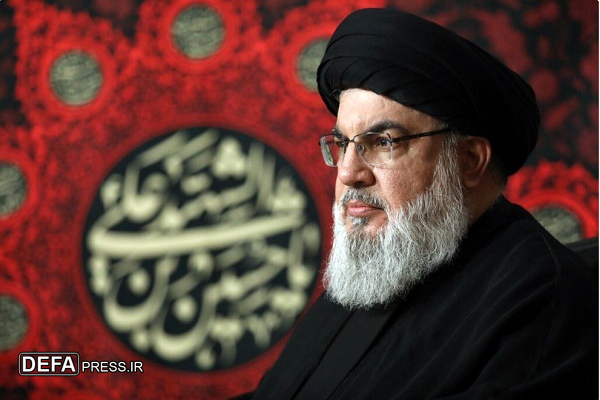 برگزاری سالگرد شهید «سید حسن نصرالله» در ساری